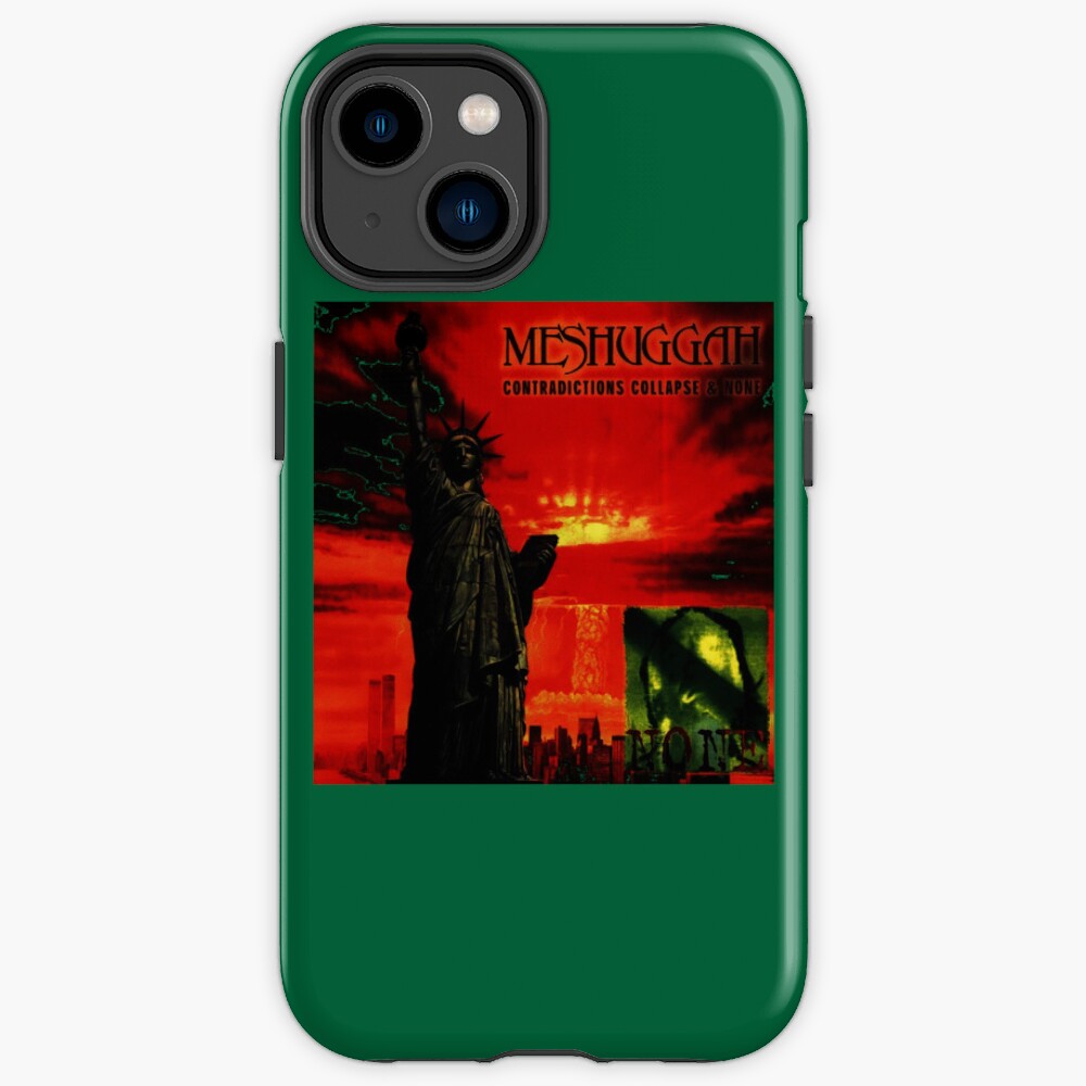 Contradictions Collapse None Meshuggah Iphone Case