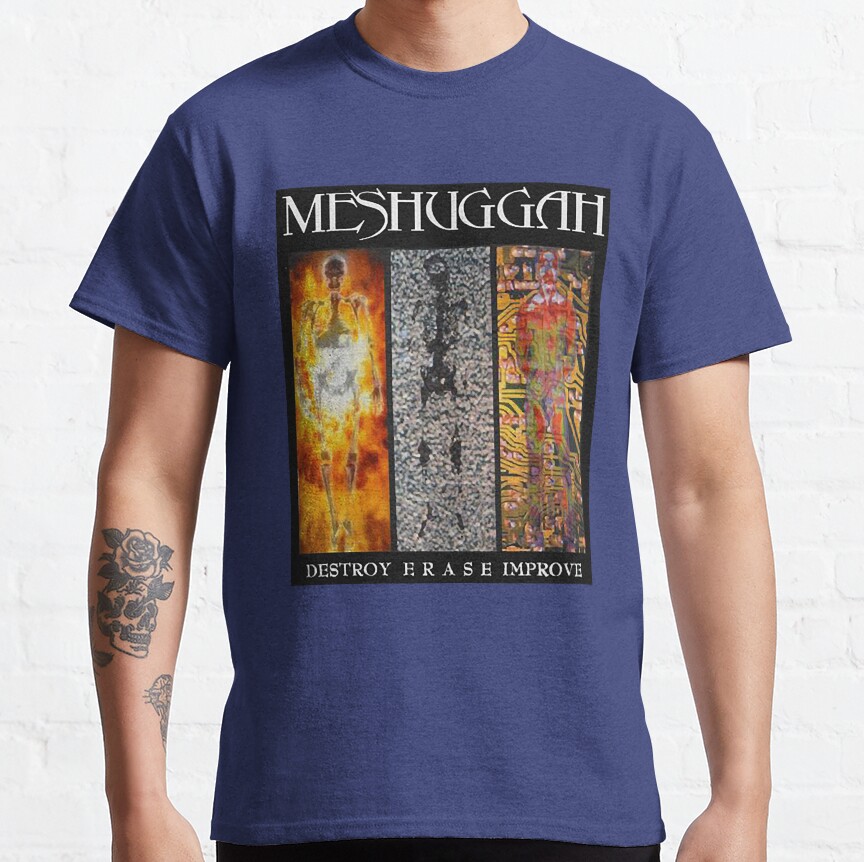 Meshuggah Destroy Erase Improve T-Shirt - Image 6