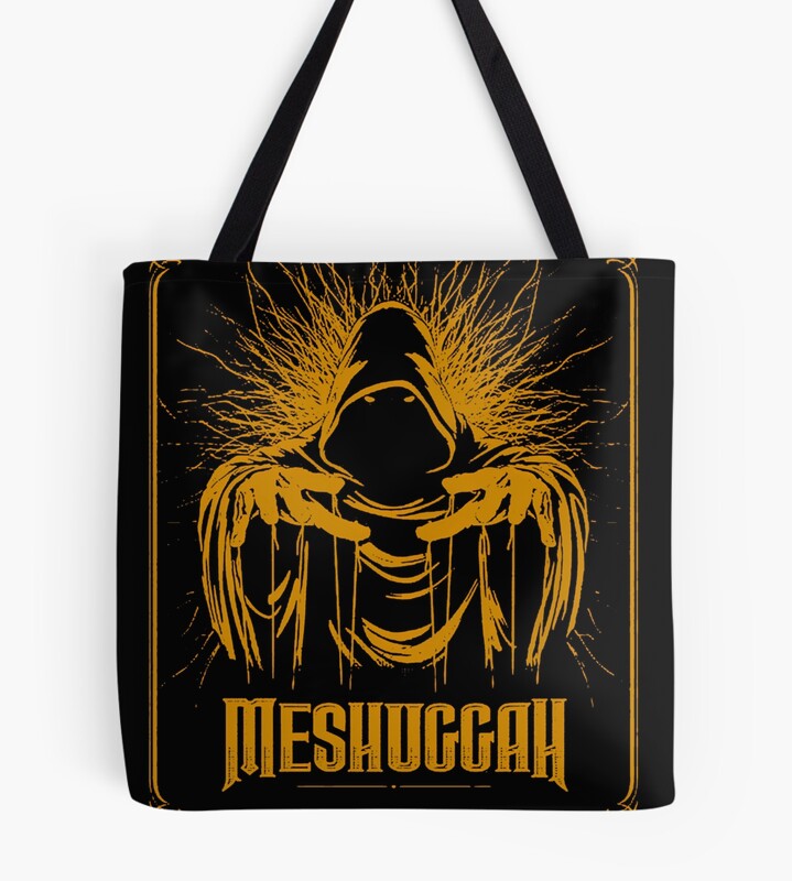 Meshuggah Band Tote Bag
