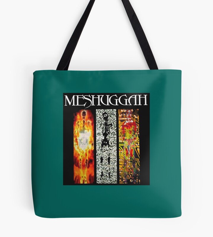 People Call Me Meshuggah Band Artwork Logo Vintage Tote Bag