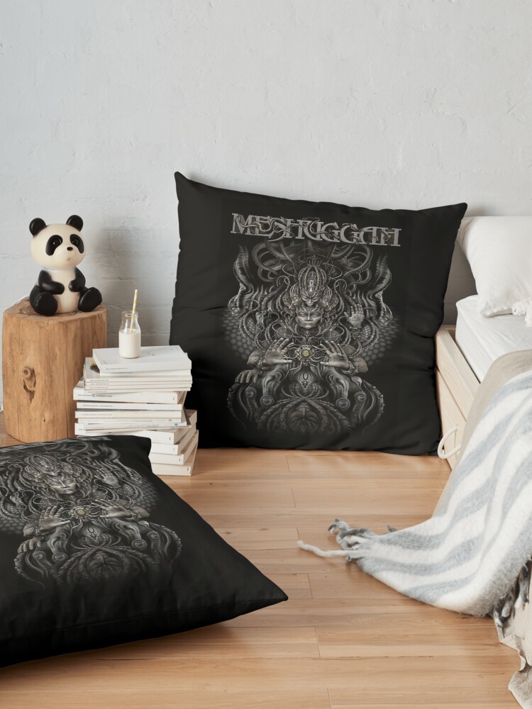 Best Meshuggah Band Throw Pillow - Image 2