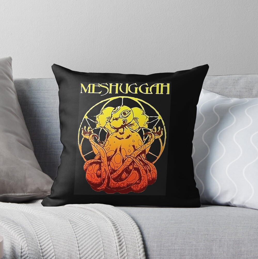 Meshuggah Throw Pillow