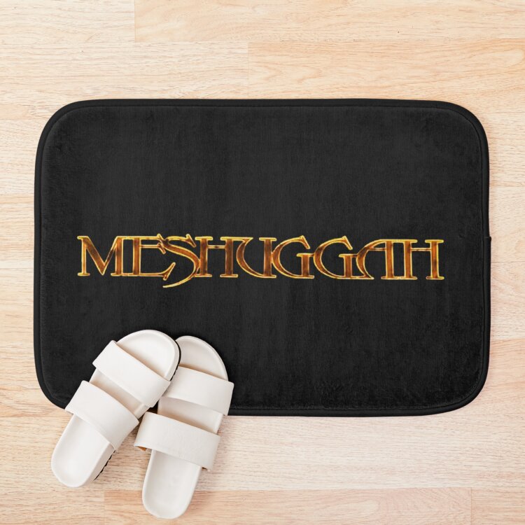 Meshuggah Logo Art Bath Mat - Image 3