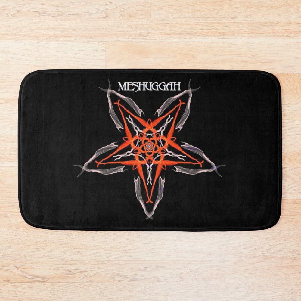 New Meshuggah Star Bath Mat