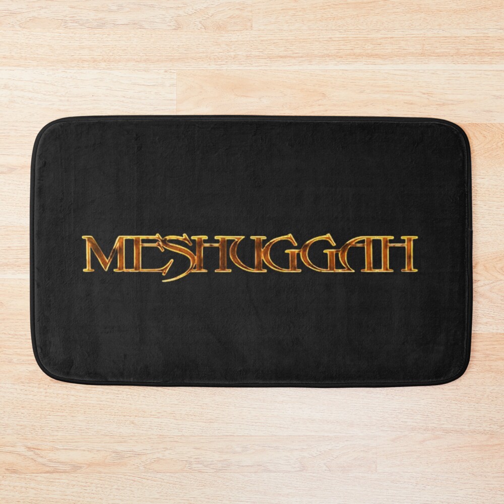 Meshuggah Logo Art Bath Mat