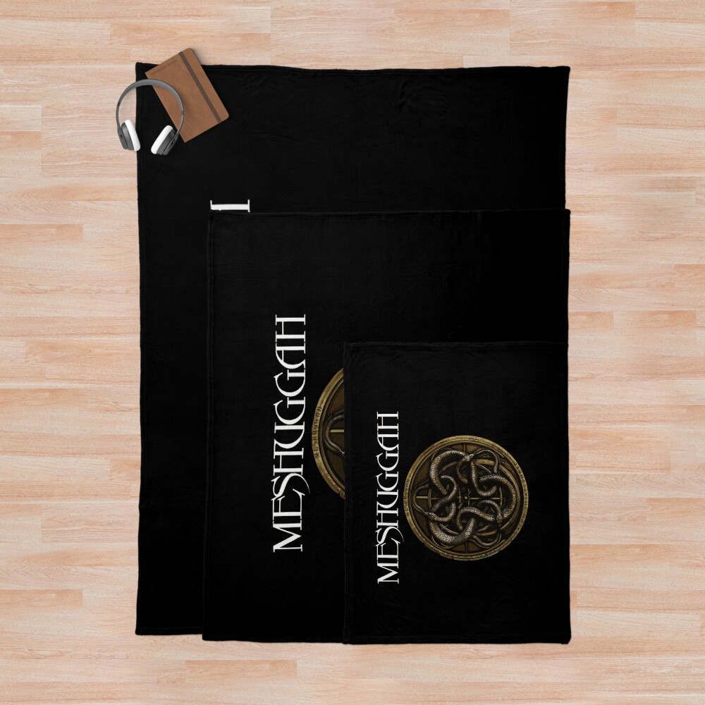 Meshuggah Band Snake Progressive Metal Fan Merch Throw Blanket - Image 3