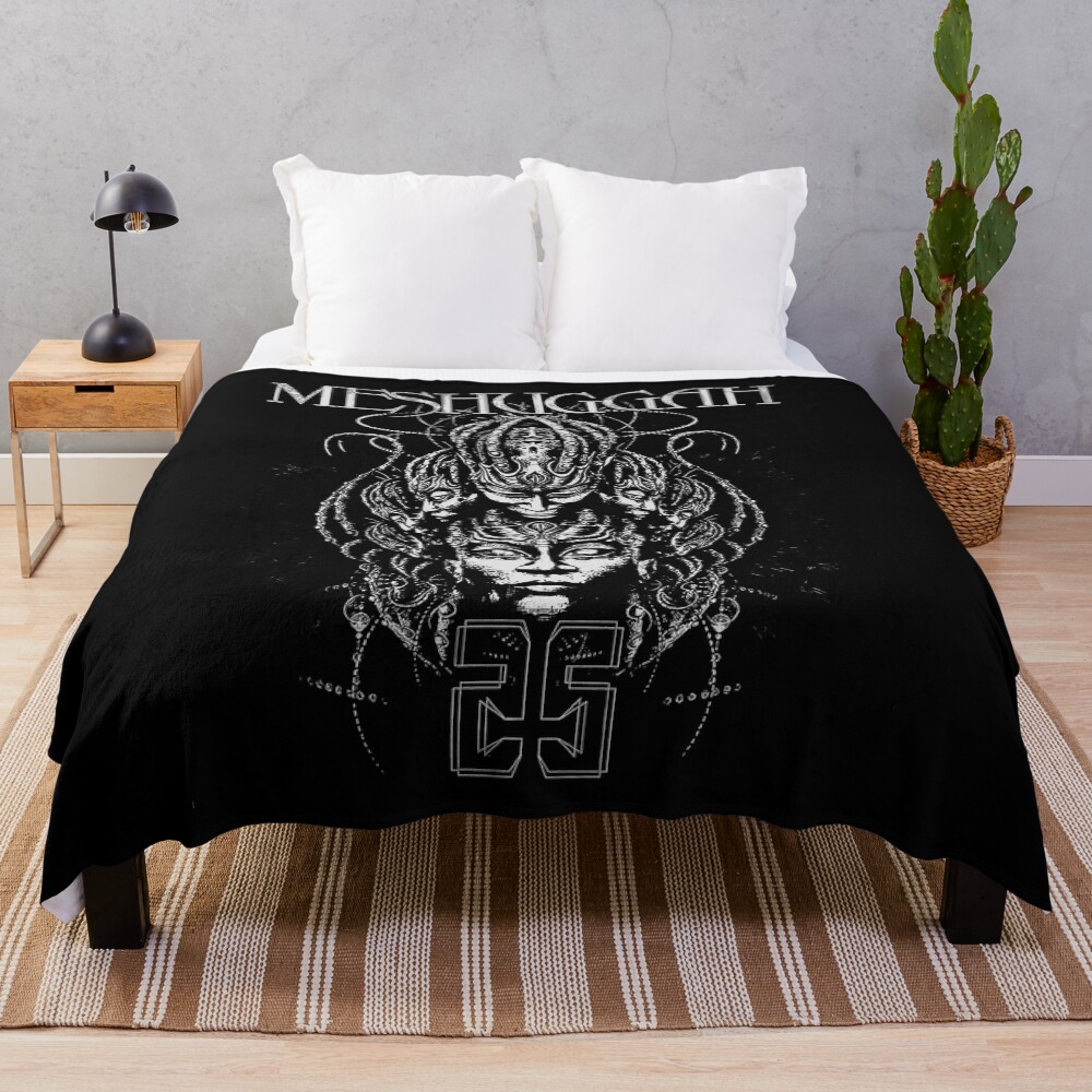Meshuggah Throw Blanket