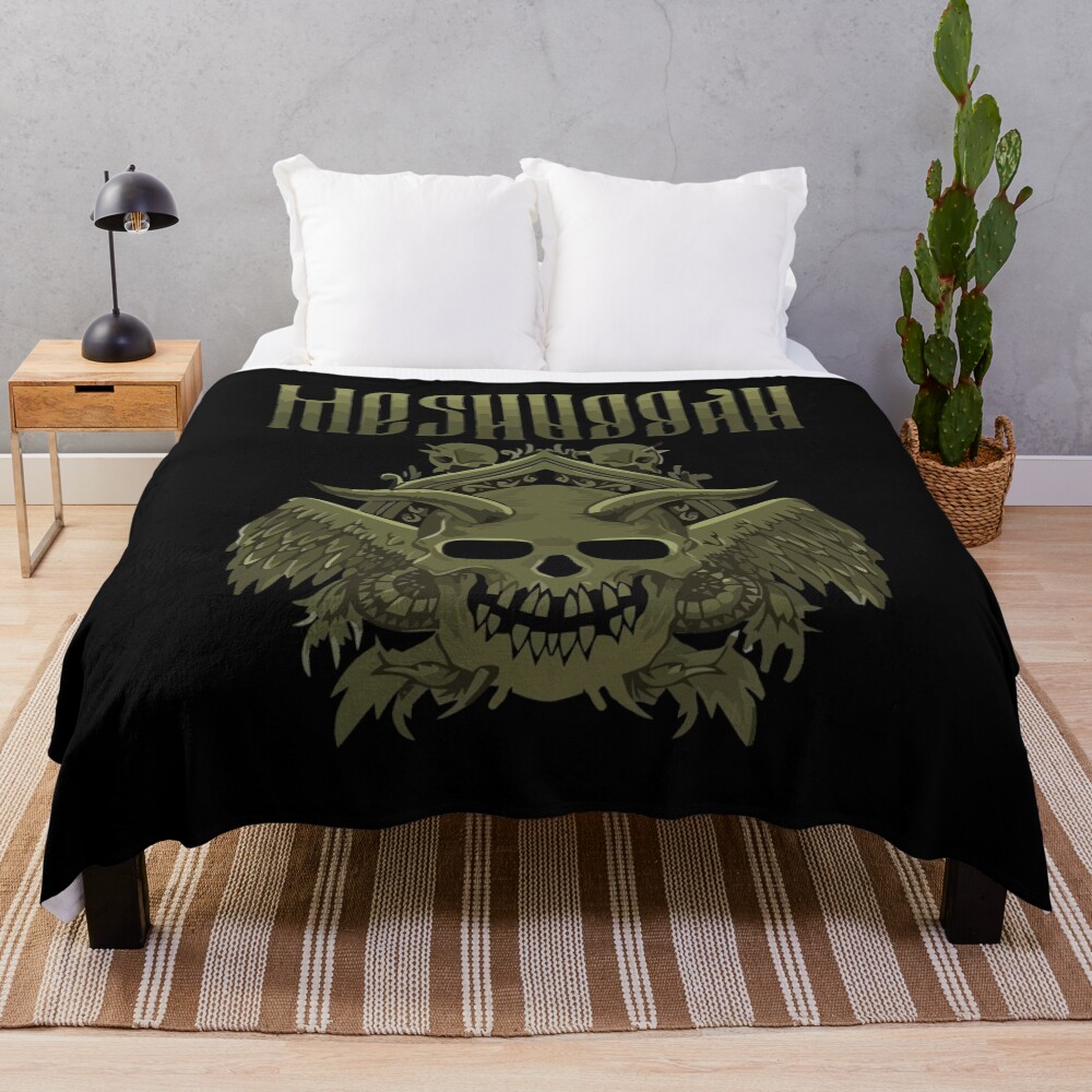 Meshuggah Design Throw Blanket