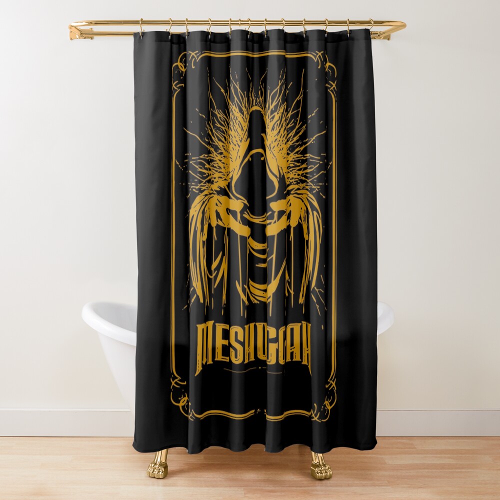 Meshuggah Band Progressive Metal Shower Curtain