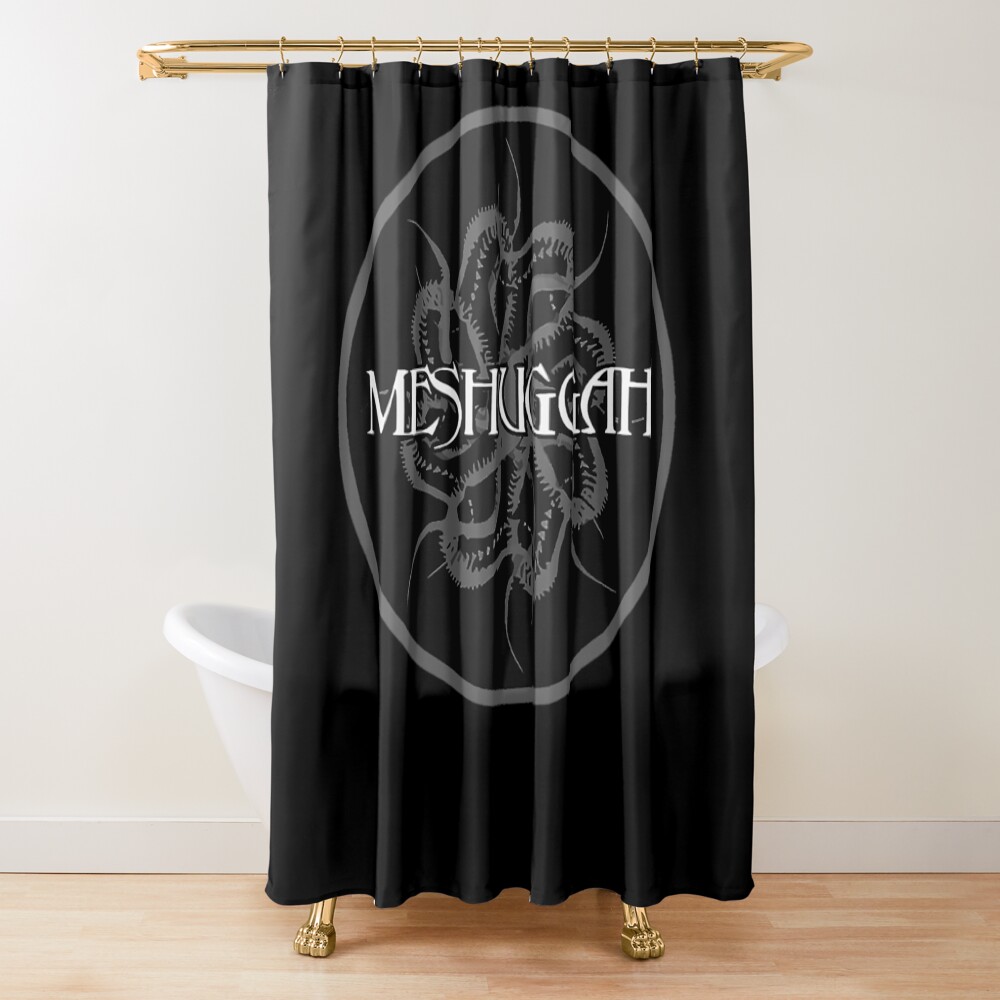 New Collection Meshuggah Shower Curtain