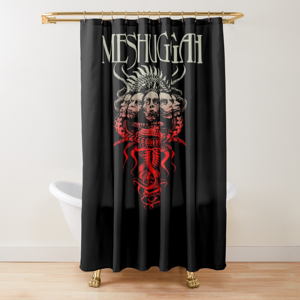Meshuggah Vintage Shower Curtain