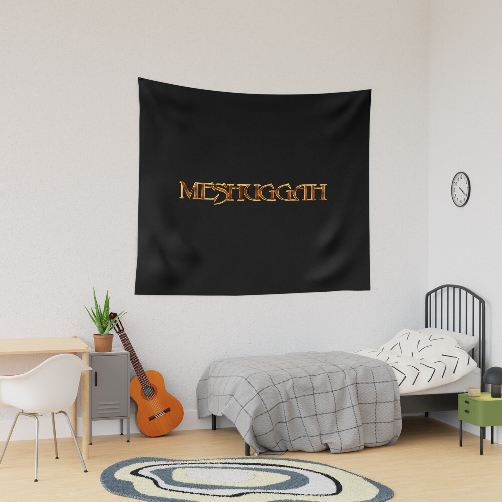 Meshuggah Logo Art Tapestry